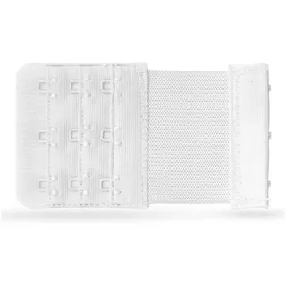 Pro Home BH Verlängerung, Flexible Erweiterung für BH's - Elastischer Bra Extender 3 Haken, Ösen - 9,5cm x 5,5cm - BH-Verlängerer - 9,5 x 5,5cm ( 1 Stück )