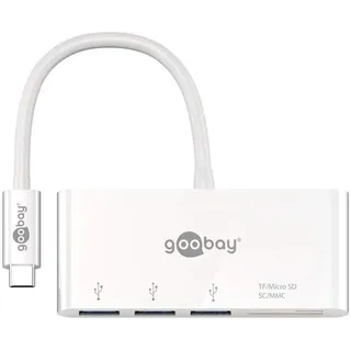 goobay Kartenleser SD MicroSD - USB-C