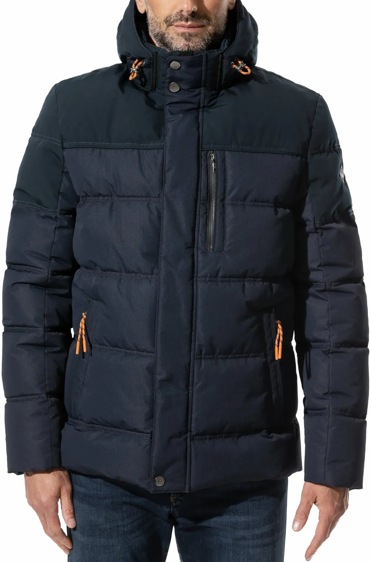 Walbusch Herren Steppjacke Thermozone Blau