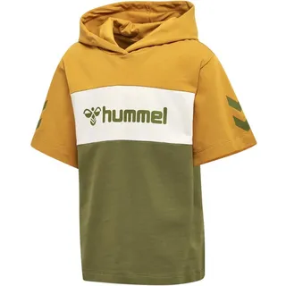 hummel Cloud Kurzarm-kapuzenpullover - Olive Branch 104