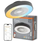 Osram WiFi LED-Deckenventilator mit Tunable White Technik & Fernbedienung in Grau