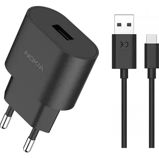 Original Nokia AD-18WE Schnellladegerät Adapter mit Usb C Ladekabel für Nokia G100 G60 5G G50 G11 G22 G21 G20 X30 5G X20