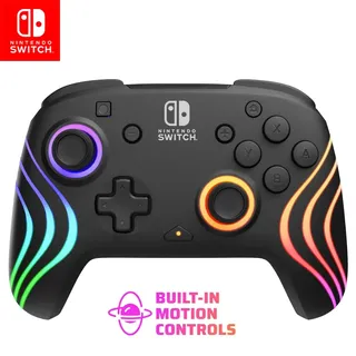PDP Afterglow Wave Wireless Controller NS Black