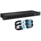 Fender Audio-Interface Quantum LT 16 16-Kanal mit 2x Kabel (USB), Audio Interface, Schwarz