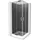 Rio quadratische Duschkabine 70 70 Graphit Chrom Duschwanne Rio Weiß 860-070-070-01-40-4510 Grau