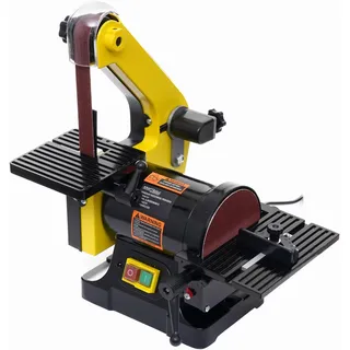 Tellerschleifer Bandschleifer 600W Winkelschleifer Holz Metall Tischschleifgerät