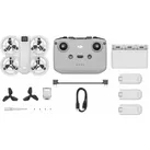 DJI Neo Fly More Combo, Minidrohne mit 4K UHD-Kamera für Erwachsene, 135g selbstfliegende Drohne die dir folgt, Handstart, Motivverfolgung, QuickShots, stabilisiertes Video, mit RC-N3 und 3 Akkus