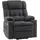 MCombo Relaxsessel M Mcombo Mikrofaser 7546 75 x 112 x 87 Dunkelgrau