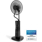 VASNER Standventilator Cooly schwarz mit Ultraschall Wasser-Sprühnebel & Fern... ""