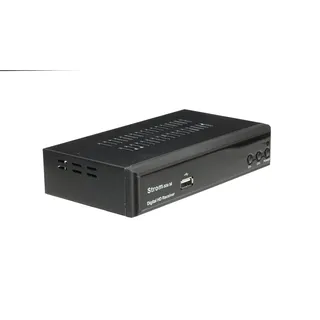Hd-line Strom-506 M DVBT-2 Receiver Digital DVBT/T2 Receiver - Kompatibel Home Cinema - (HDMI 2.0, SCART, USB 2.0, Full HD 1080P) HEVC/H.265 - H.264/MPEG2 - MPEG4 Automatische İnstallation