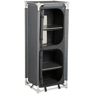 Bo-Camp Emerald Faltschrank, grau, 57x47x140cm