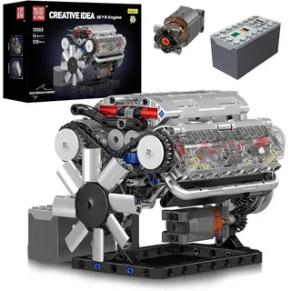 Mould King 10088 V8 Motor Konstruktionsspielsteine