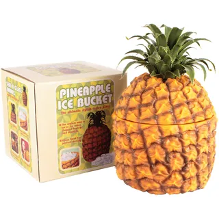 Bar Bespoke Retro Ananas-Eiskübel – Vintage-Kunststoff in Ananasform