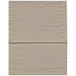 Tischläufer FINO taupe (LB 150x40 cm) - braun - LB 150x40 cm