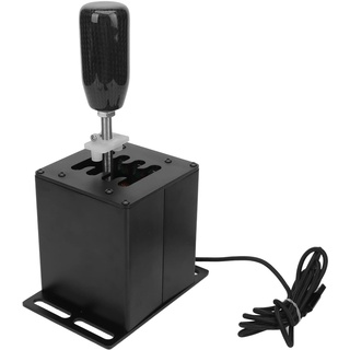 USB Simulator Shifter, Professional 7+R PC SIM Racing Games H Gear Shifter, für Logitech G29 G27 G25 G920 T300RS GT Lenkrad