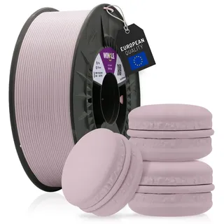 winkle feed your printer WINKLE PLA HD Pastell Filament 1.75mm Flieder Weiche, 300g Spule, 3D Drucker Filament Kompatibel mit FDM Druckern, 3D-Druckmaterialien, Maßgenauigkeit +/- 0.05mm, Leicht zu Bedrucken