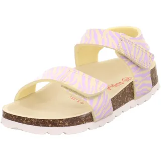 superfit Weiblich FUSSBETTPANTOFFEL GELB/ROSA 6010