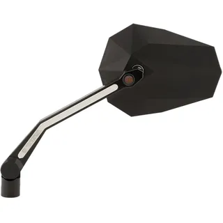 Highsider Spiegel Stealth -X4 mit LED Blinker/Positionslicht / schwarz