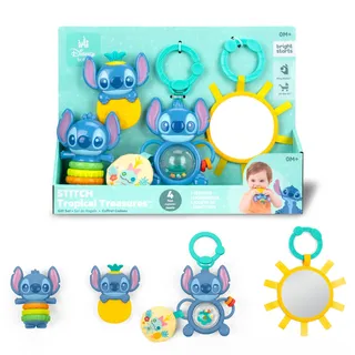 Bright Starts Greifspielzeug Bright Starts Geschenk-Set Stitch Tropical Treasures bunt, Greifspielzeug, Kinder