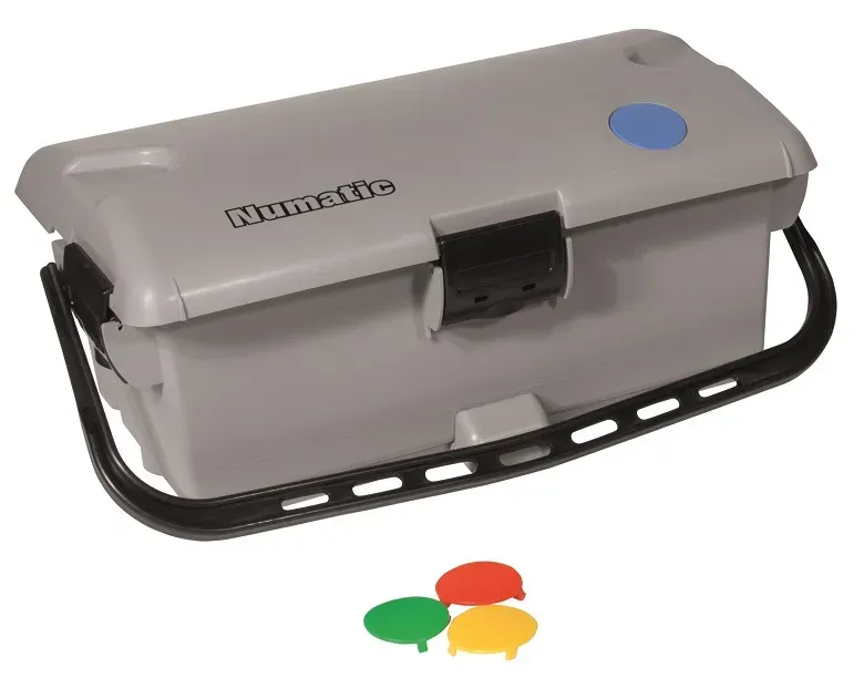 Numatic Mopmatic Moppbox MK 2 grau mit 4-Farbcodierungen