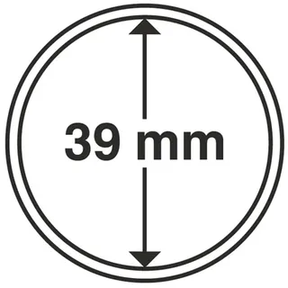 Leuchtturm Münzkapseln 39 mm,