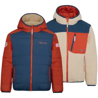 TROLLKIDS Sandvika Turnover Jacke (Größe 140 blau)