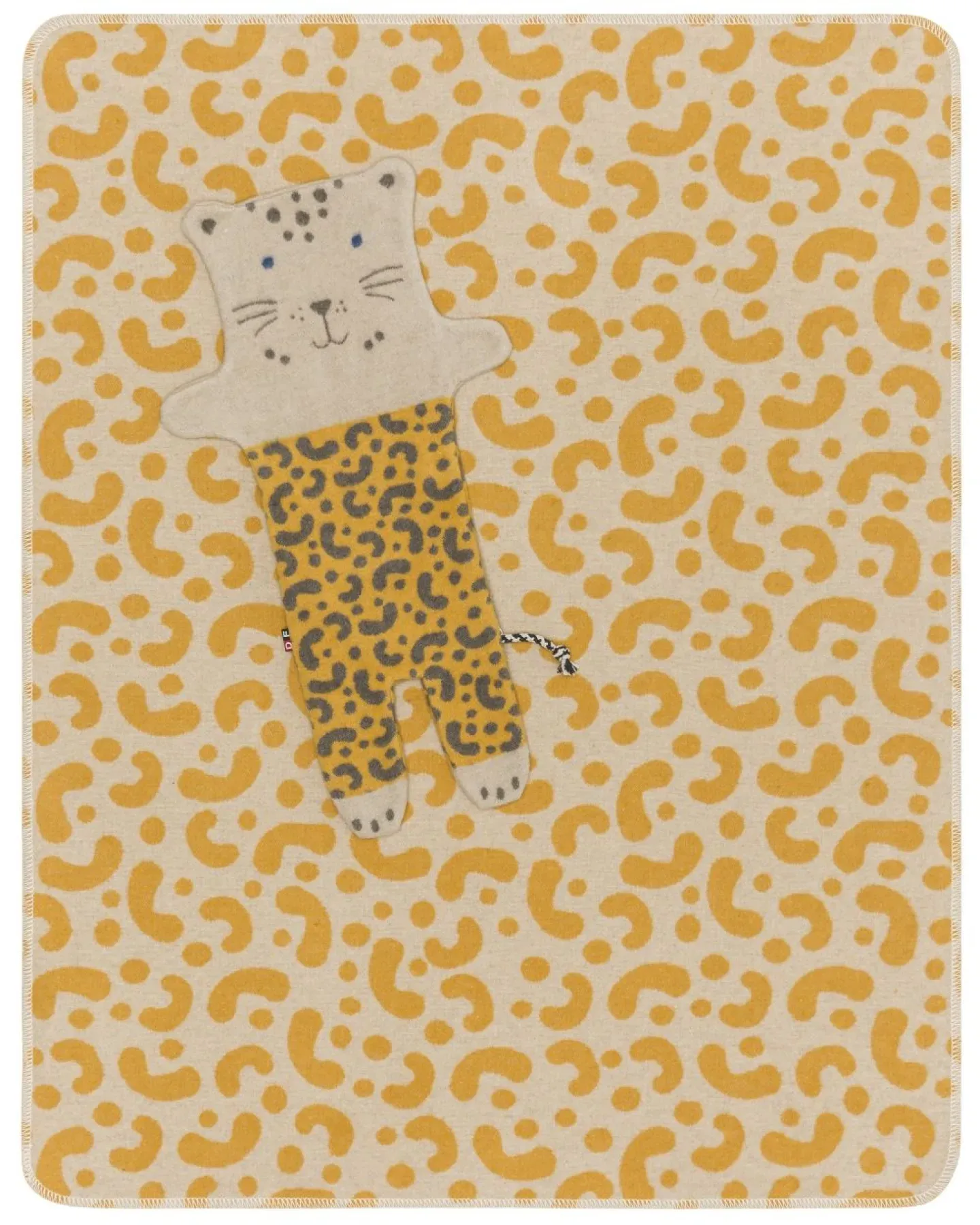 David Fussenegger Babydecke Juwel in der Puppe 'Leo' 70 x 90 cm Gold - Gelb