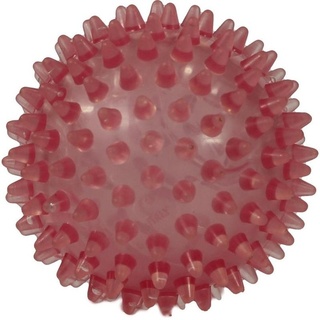 Ludwig Bertram Igelball 9cm rot-transparent