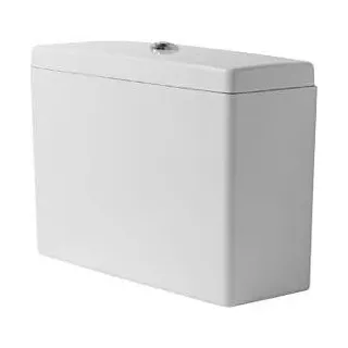 Duravit Starck 3 Spülkasten 09281000051 weiss, wondergliss, Anschluss unten links, mitte