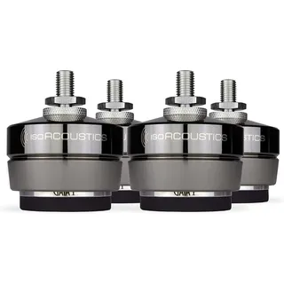 IsoAcoustics Gaia-Serie mit Isolatoren für Lautsprecher und Subwoofer Gaia I, 100 kg max. – 4 Stück