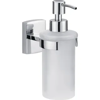 Tesa KLAAM 40267-00000-00 Seifenspender 200 ml Chrom (glänzend), Weiß (satiniert)