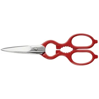 Zwilling Vielzweckschere / Haushaltsschere Stahl rot