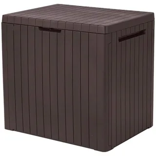 Curver City Storage Box Aufbewahrungsbox für den Garten, niedrige Temperaturen, UV-beständig, 113 Liter