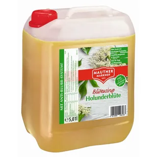 Mautner Markhof Holunderblüten Sirup 5l