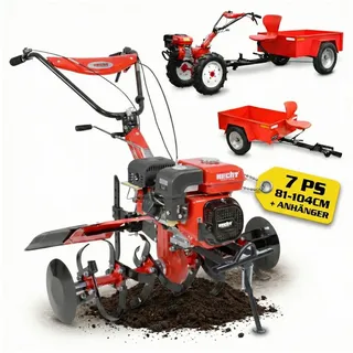 Hecht Benzinmotorhacke 7 PS 104,2 cm Arbeitsbreite