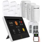 12-teiliges WLAN/4G-Alarmanlage-Set mit 9 Sensoren, 2 Fernbedienungen