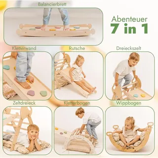 goodevas 5-in-1-Set Klettergerüst