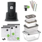 Caso Vacu OneTouch Pro Set, Vakuumiergerät, Schwarz