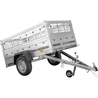 Anhänger Führerschein B Garden Trailer 200 KIPP 200x106 cm 750 kg mit Laubgitteraufsatz
