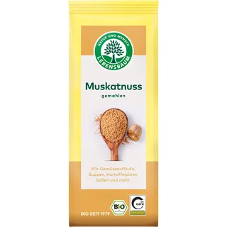 Lebensbaum Muskatnuss, gemahlen bio