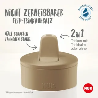 NUK Mini-Me Flip Peppa Pig Sportflasche 12m+ 450 ml