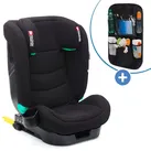 Fillikid Kindersitz Elli Pro i-Size ab 3 Jahre - 12 Jahre (100 cm - 150 cm) mit Isofix & Getränkehalter inkl. Auto-Sitztasche - Schwarz
