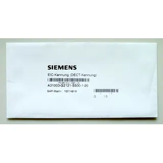 Unify EIC-Kennung DECT-Kennung L30251-U600-A395 NEU