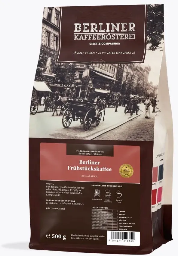 Berliner Kaffeerösterei Berliner Frühstückskaffee 500g
