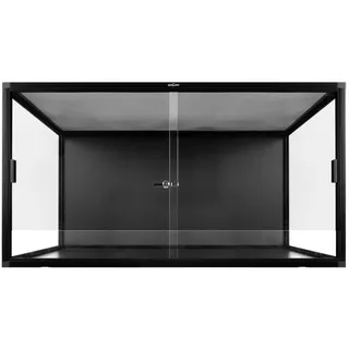 ReptiZoo Terrarium ReptiZoo PC + PVC Terrarium mit Glasschiebescheiben 91,5x46x46 cm (RK