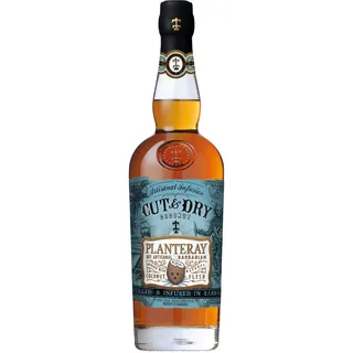 Plantation Rum Planteray Cut & Dry Rum infused with Coconut (1 x 700ml)