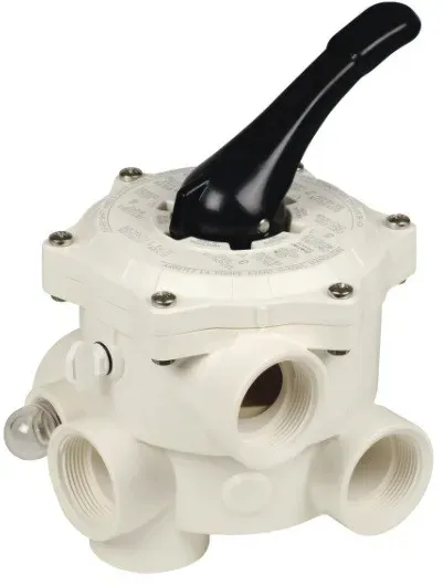Praher Ocean 6 Wege Side Mount Ventil weiß ND SM10