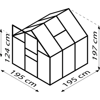 Alu HKP 6 mm 3,8 m2