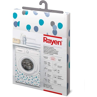 Rayen | Abdeckung für Waschmaschine und Trockner mit Reißverschluss, | 84 x 60 x 60 cm