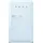 FAB10RPB6 Retro-Kühlschrank (122 l, 970 mm hoch, Pastellblau)